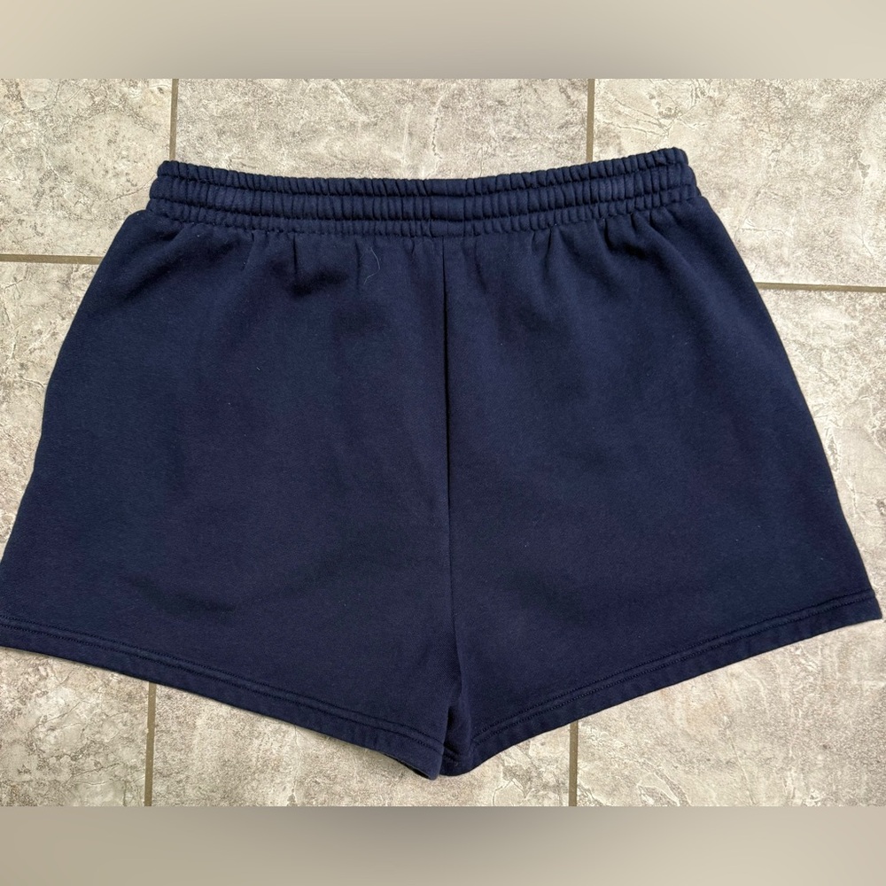 White Fox Navy Women's Lounge Shorts size Large - Picture 6 of 6